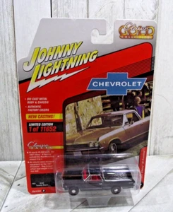 Chevy El Camino 2022 Johnny Lightning Classic Gold Edición Limitada '67 Negro - Imagen 1 de 5