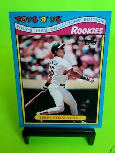1988 Topps Toys R Us Rookies #30 Terry Steinbach Oakland atletismo radiocontrol - Imagen 1 de 2