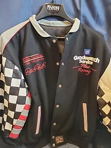 Giacca Varsity Chase Autentica XL Lana Pelle Varsity Dale Earnhardt Chiave GM #3 - Foto 1 di 6