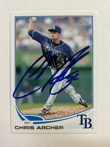 Chris Archer Signed 2013 Topps #US320 Autograph Card In Person M821 - Picture 1 of 2