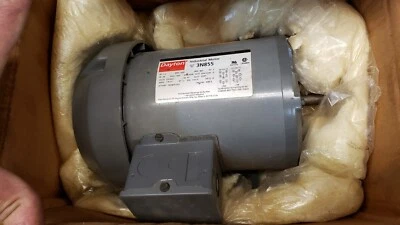 Dayton 1/2HP 3PH 3450RPM 48 Frame Industrial Electric Motor 3N855 - Image 1 of 2