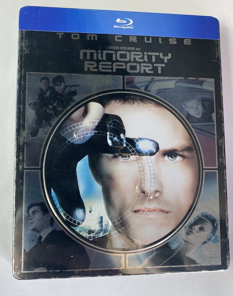 Minority Report LIMITED EDITION Blu-Ray + Digital Steelbook New - Tom Cruise - Image 1 of 2