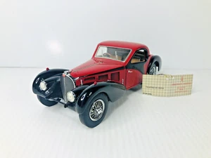 FRANKLIN MINT 1936 BUGATTI ATLANTE TYPE 57 SC 1:24 COMPLETE NICE PREOWNED - Picture 1 of 14