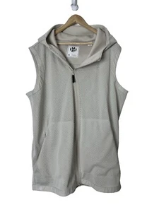 Adidas x James Harden Crazy X Mesh Hooded Vest Men’s 2XL Beige Basketball Sporty - Picture 1 of 9