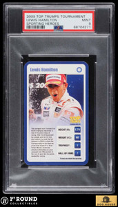 Lewis Hamilton PSA 9: 2009 Top Trumps Tournament Sporting Heroes