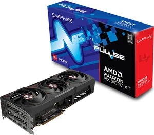 Sapphire Pulse AMD Radeon RX 9070 XT, 16GB GDDR6, 2x HDMI, 2x DP, BRANDNEU!!! - Photo 1/2
