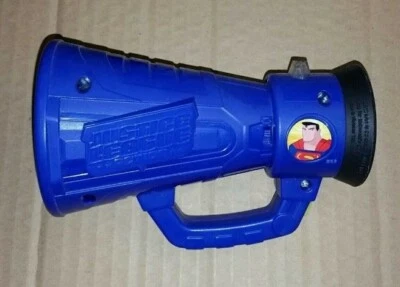 Justice League Superman light up megaphone McDonald's Toy # 1 2018 sealed - Image 1 of 3