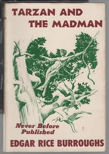 Edgar Rice Burroughs TARZAN AND THE MADMAN 1964 Canaveral Press Lt. Olive Cove - Picture 1 of 15