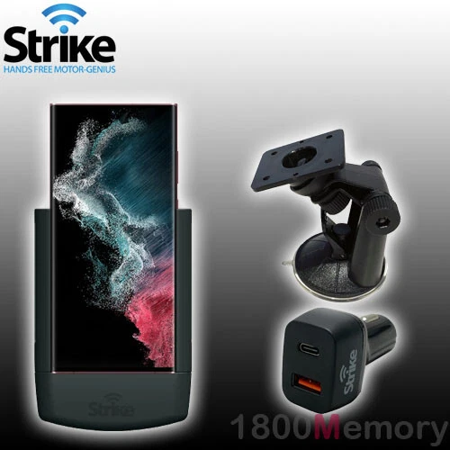 Strike Alpha Car Cradle External Antenna Connection for Samsung Galaxy S22 Ultra - Image 1 of 1