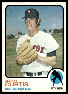 1973 Topps John Curtis Boston Red Sox #143 - Imagen 1 de 2