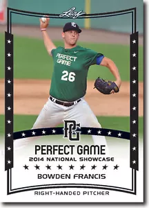 Bowden Francis Toronto Blue Jays 2014 Leaf PERFEKTES SPIEL Baseball Rookie RC - Bild 1 von 1