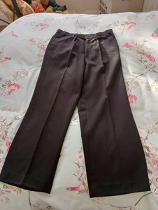 Men's black formal dress trousers - Size S (72/80/96) - Picture 1 of 6