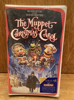 The Muppet Christmas Carol (VHS, 1993) совершенно новый! Jim Henson в заводской упаковке - Изображение 1 из 3