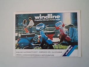 advertising Pubblicità 1982 WINDLINE e VESPA - Foto 1 di 1