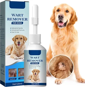 Dog Wart Remover, Natural Dog Skin Tag Remover Treatment, Rapidly Eliminates Ski - Picture 1 of 8