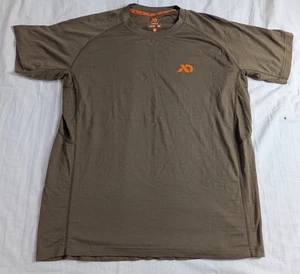 First Lite Shirt Mens Large Brown Aerowool Wick Ultralight 150 Technical - Picture 1 of 4