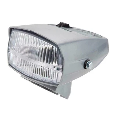 BOSATTA FARO FANALE ANTERIORE COMPLETO GRIGIO PER PIAGGIO CIAO SC RIF. ORIGINALE 152861