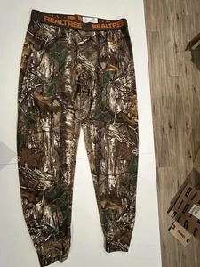 Realtree Edge Base Layer Bottoms Pants Underwear Stretch Camo Men’s Large 36-38 - Picture 1 of 3