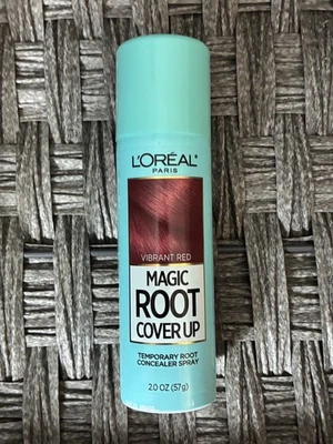 Corrector temporal L’Oréal Paris Magic Root Cover Up spray rojo vibrante Foto 1 de 2