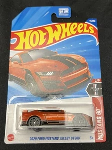 Ford Mustanghelby GT500 2020 Hotwheels Orange 73/250 Mattel 2024 - Imagen 1 de 4