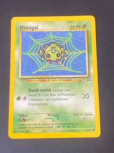 CARTE POKEMON MIMIGAL 64/75 FR COMMUNE NEO DISCOVERY - EXC - Picture 1 of 10