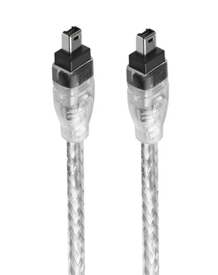 FireWire 400 Cable 4-Pin to 4-Pin IEEE 1394 Male to Male DV Camcorder 1.8m - Image 1 of 4