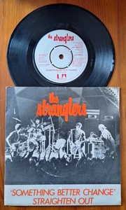 The Stranglers Promo Something Better Change 7" Vinyl Single - Picture 1 of 5