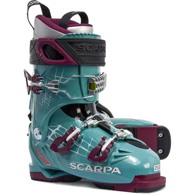 Botas Scarpa Freedom 100 Ski Touring Telemark Azul Mineral ITALIA 23 Mondo 6 EE. UU. W Foto 1 de 4