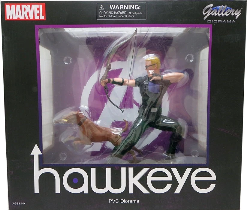 Avengers Comic Hawkeye Marvel Gallery PVC Statue Diamond Select Toys