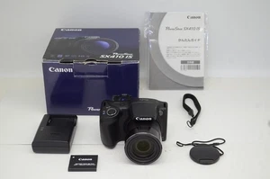 [Mint] Canon PowerShot SX410 IS 20.0MP Digital Camera Black with Box #250924r - Picture 1 of 11