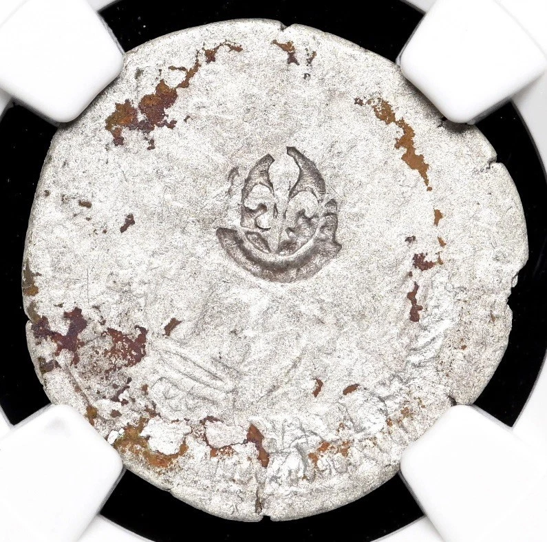 1640 France American Colonies French SILVER 15D 15 Deniers Colonial Coin, NGC VF - Image 1 of 4