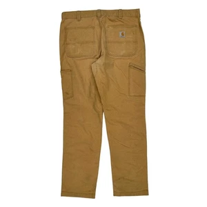 Carhartt Carpenter Trousers - 36W 33L Brown Cotton - Picture 1 of 11