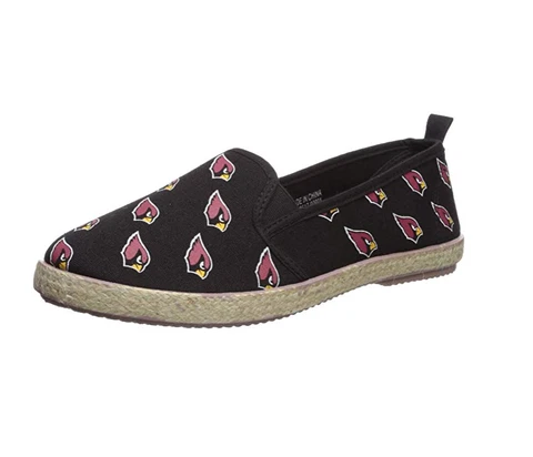 FOCO NFL Women's Arizona Cardinals Espadrille Canvas Shoe Cover