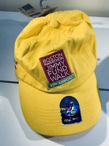 25th Annual Boston Marathon Jimmy Fund Hat One Size Fits All Unisex - Picture 1 of 5