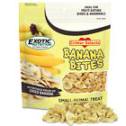 Banana Bites 2.75 oz - Healthy Treat - Sugar Glider, Chinchilla, Hedgehog, More