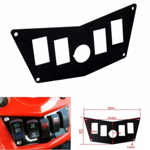 Placa de paneles basculantes de tablero de interruptor de 1 pieza para Polaris RZR 800 RZR 900 XP RZR 570 negro - Imagen 1 de 8