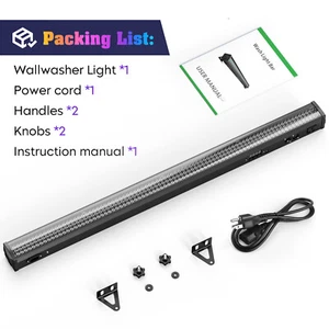 252LED RGB Wall Washer Stage Wash Light Bar RGB Light Bar DMX for Hotel Dj Party - Picture 1 of 10