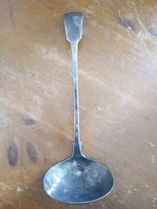 Large Vintage Soup/Broth Ladle BH & Co EP 30.5cm long - Picture 1 of 8