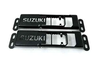 Door Hinge Step Foot Peg Metal Foldable Black Fit 4 Suzuki Samurai Sierra Gypsy - Picture 1 of 19