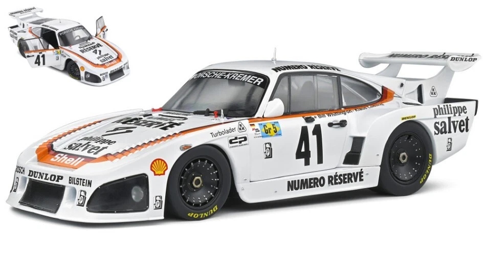 Solido PORSCHE 935 K3 N.41 WINNER LM 1979 K.LUDWIG-D.WHITTINGTON-B.WHITTINGTON - Immagine 1 di 1