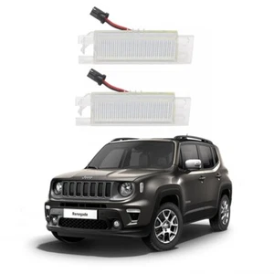 Placchette Plafoniere Luci Targa a Led Specifiche Per Jeep Renegade Suv (BU,B1) - Foto 1 di 6
