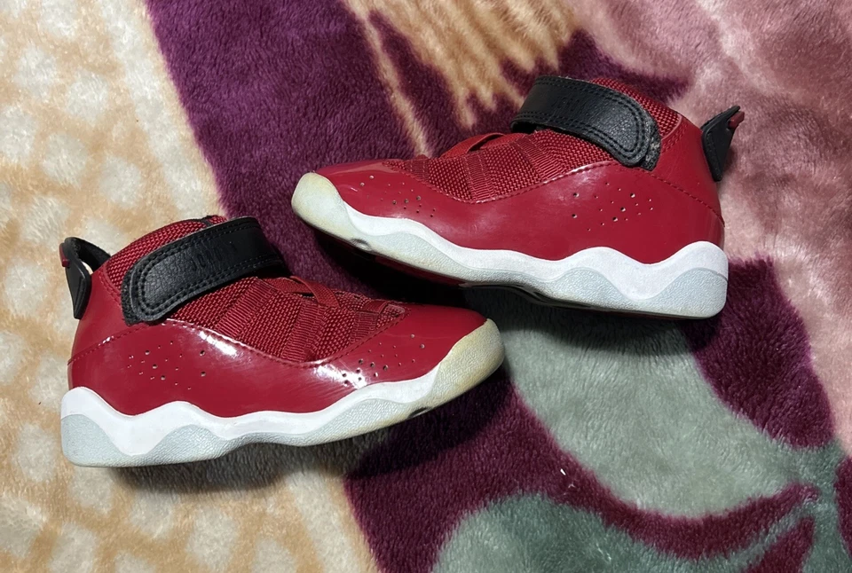 Nike Air Jordan Six 6 Rings 2018 gimnasio rojo TD 323420-601 talla 8c🔥🔥 Foto 1 de 4