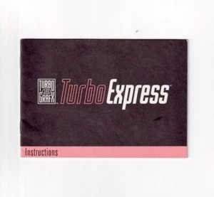Turbo Express - Libretto Istruzioni Manuale Autentico - Turbografx 16 - Foto 1 di 2