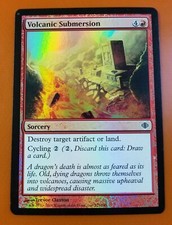 1x Volcanic Submersion | FOIL | Shards of Alara | MTG Magic Cards
