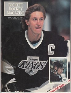 Beckett Hockey Magazine #1 WAYNE GRETZKY September 1990 