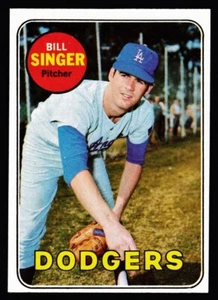 1969 Topps #575 Bill Singer Excelente Dodgers - Imagen 1 de 2