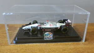 1994 Mario Andretti Indy Car 1:24 scale die cast coin bank with clear case cover - Picture 1 of 7