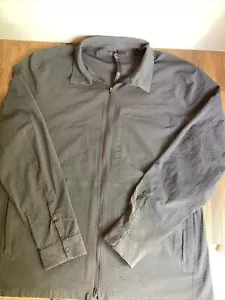 EUC Lululemon Street Lite Jacke Herren XL gaphitegrau durchgehender Reißverschluss Seersucker - Bild 1 von 7