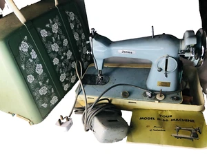 Jones Acadex d-66 Sewing Machine with Manual Working Condition Vintage ra - Picture 1 of 22