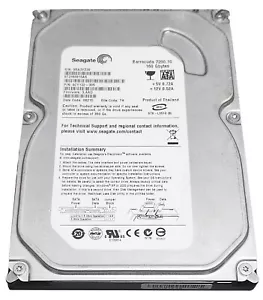 LOT OF 2 Seagate Barracuda ST3160815AS 7200.10 160 GB 9CY132-305 - Tested - Picture 1 of 2